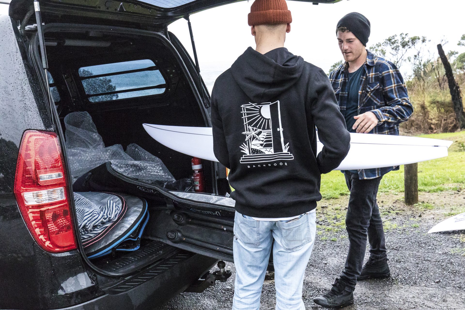 Pre-surf board design debate. Photo: CPL