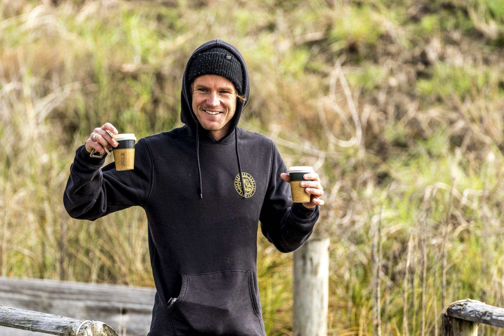 Billy Stairmand charged up. Photo: CPL