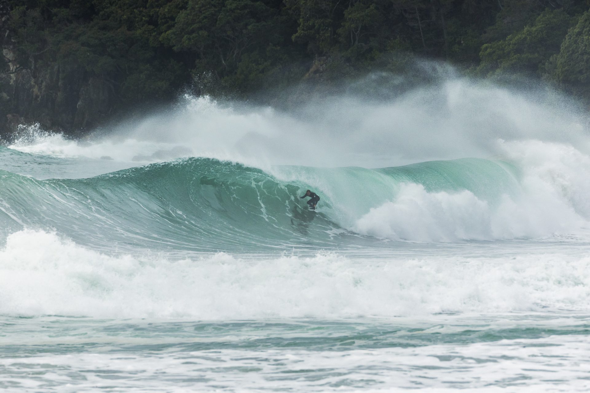 Billy Stairmand in his happy place. Photo: CPL