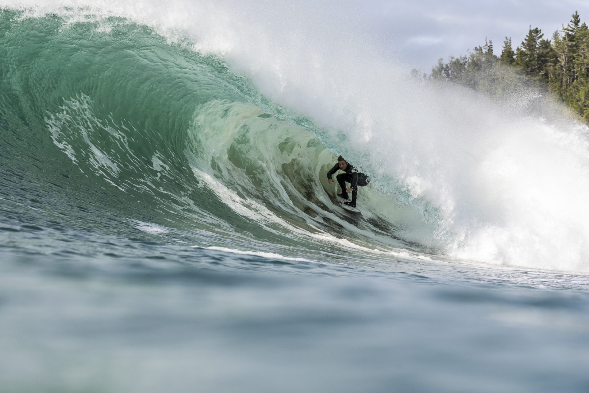 Billy Stairmand in his happy place. Photo: CPL