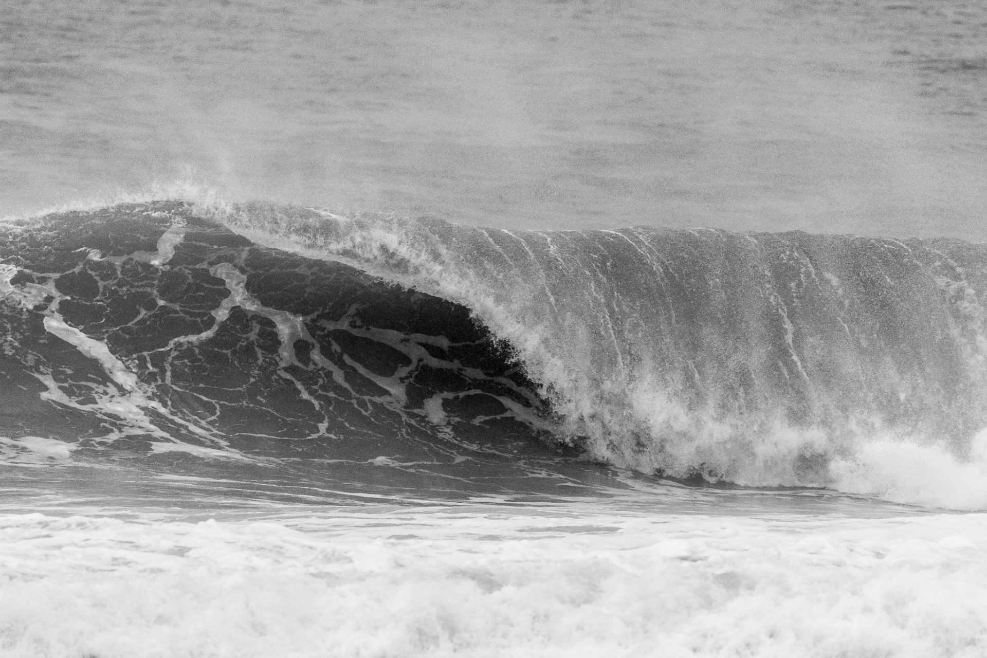 Billy Stairmand weaving inside a drainer. 