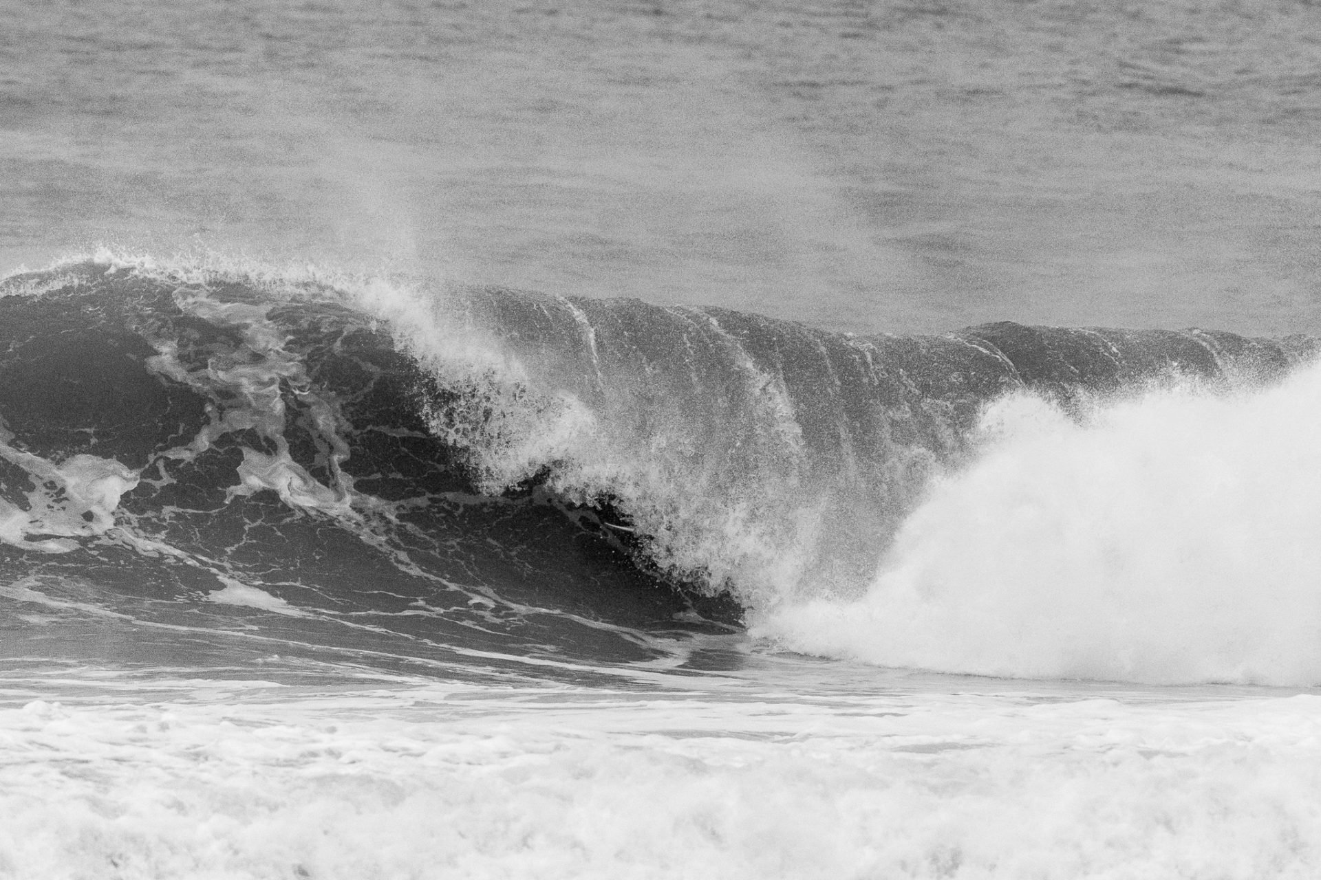 Billy Stairmand weaving inside a drainer. 