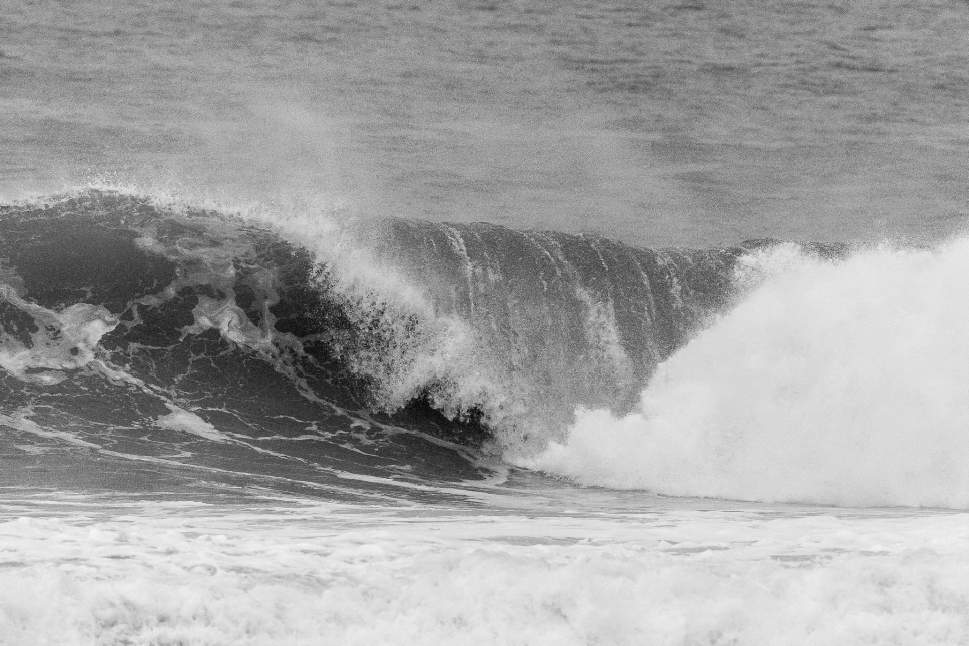 Billy Stairmand weaving inside a drainer. 