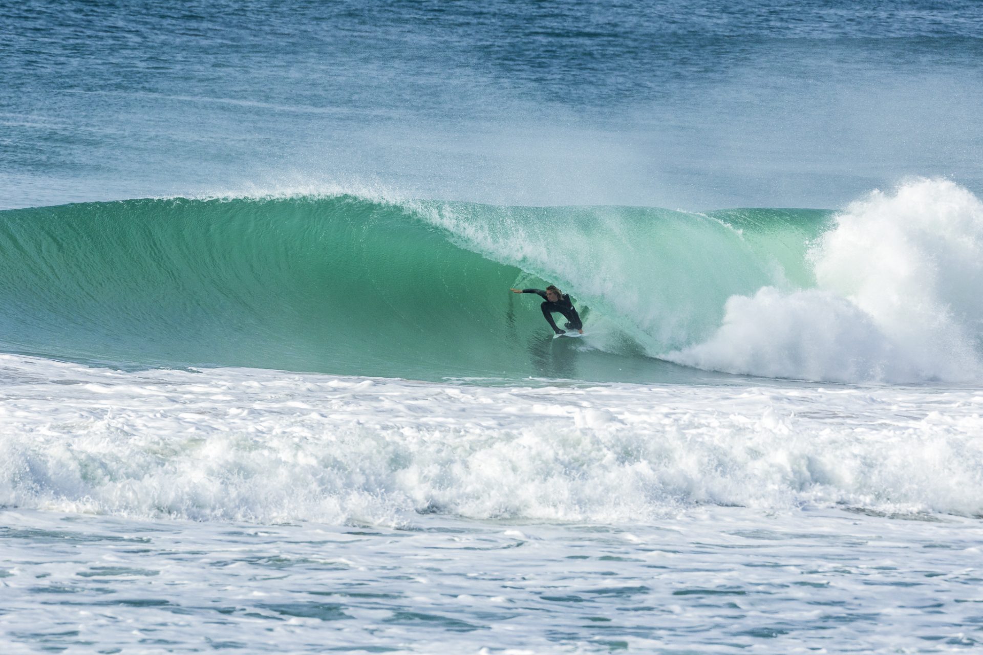 Caleb Cutmore enjoying the East Coast variety. Photo: CPL