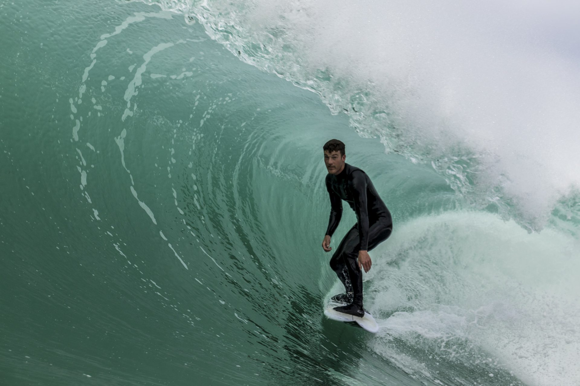 Paul Moretti comfy in the pit. Photo: CPL