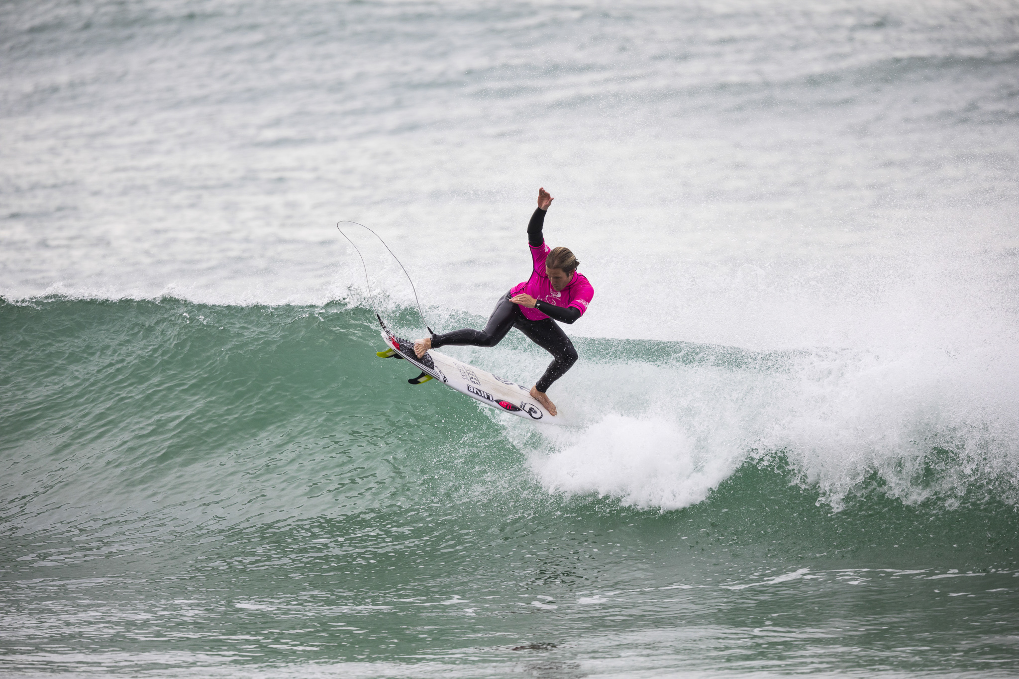 Defending champion Billy Stairmand, of Raglan, during the Open Men's final at the Health 2000 2020 New Zealand Surfing Championships held at St Clair, Dunedin, New Zealand.