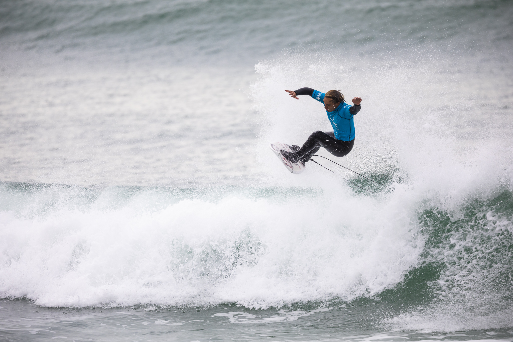 during the Health 2000 2020 New Zealand Surfing Championships held at St Clair, Dunedin, New Zealand.