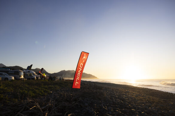Dawn at the 2022 O'Neill Kaikoura Coldwater Classic.