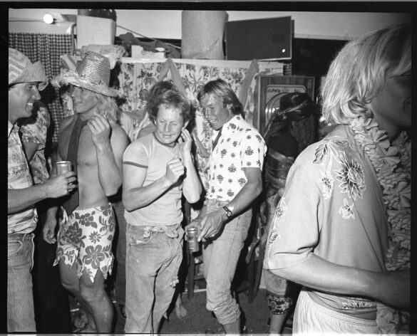Graham Carse late ''70s party. Photo: Pat O'Neill