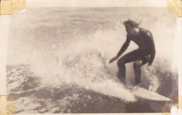Graham Carse surfing through the early years. Photo: Graham Carse Archives