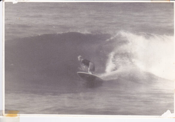Graham Carse at St Clair Point in the early '70s. Photo: Graham Carse Archives