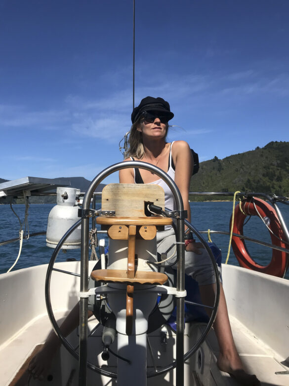 Lucy will be the only female skipper in the solo Trans-Tasman event. 